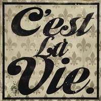 C'est La Vie Fine Art Print