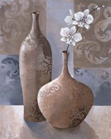 Silver Orchids I Fine Art Print