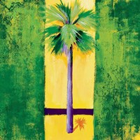 Neon Palm III Fine Art Print