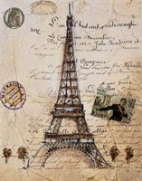 La Tour Eiffel Fine Art Print
