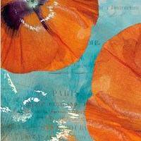 Poppies in the Sky II Fine Art Print