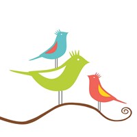 Songbirds II Fine Art Print