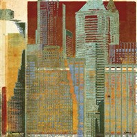 Urban Blocks I Fine Art Print