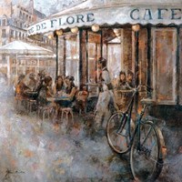 Cafe de Flore, Paris Fine Art Print