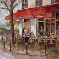 Cafe Saint-Louis Fine Art Print