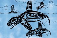 Family of Orcas Fine Art Print