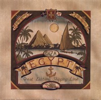 Egypt by Richard Henson - 9" x 9"