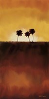 Sunset Palms I Fine Art Print