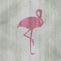 Pink Flamingo I Framed Print