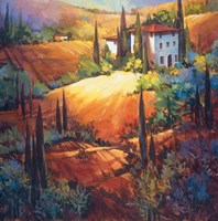 Morning Light Tuscany Fine Art Print