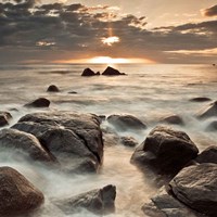 Midnight Sunrise Fine Art Print