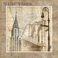 New York Serenade Framed Print