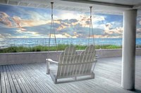 Swing At The Beach Fine Art Print