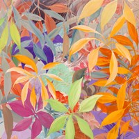 Giungla colorata (detail) Fine Art Print