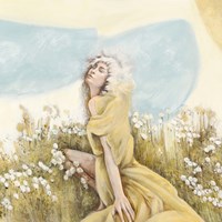 Fairy of the Pale Skies (detail) Fine Art Print