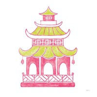 Everyday Chinoiserie IV Pink Fine Art Print