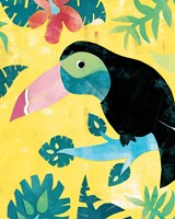 Jungle Jive I Toucan Yellow Fine Art Print