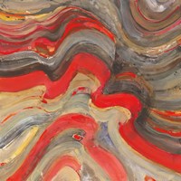 Floating Lava Red Fine Art Print