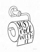 Bathroom Puns VI Fine Art Print