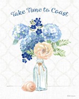 Coastline Botanical V Framed Print