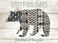 Nordic Holiday II Neutral Fine Art Print