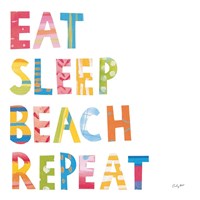 Sea Sand Sun I Fine Art Print