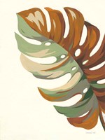 Retro Big Leaf III Fine Art Print