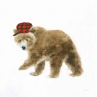 Into the Woods in Style VI Framed Print