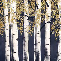 Fresh Forest Indigo II Fine Art Print