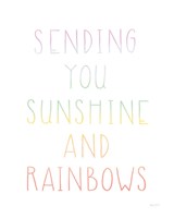 Lets Chase Rainbows VI Fine Art Print