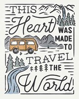 Adventurous VI Framed Print