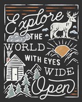 Adventurous IV Black Framed Print