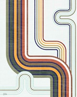 Retro Subway II Fine Art Print