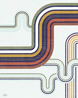 Retro Subway I Fine Art Print