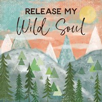 Woodland Forest VII Framed Print