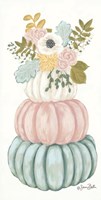 Floral Pumpkins Fine Art Print