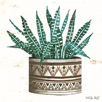 Mud Cloth Vase V Fine Art Print