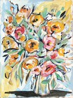 Abstract Florals Fine Art Print