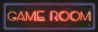 Game Room Neon Sign Fine Art Print