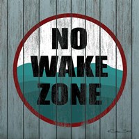 No Wake Zone Fine Art Print