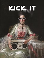 Kick It Fine Art Print