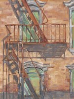 Urban Facade II Fine Art Print