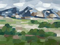 Blue Ridge Valley I Fine Art Print