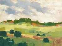 Scattered Trees II Fine Art Print