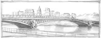 Pont Mirabeau Fine Art Print