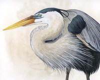 Blue Hunter I Fine Art Print