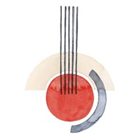 Deco Sunrise III Fine Art Print