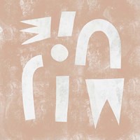 Pink Ratio II Framed Print