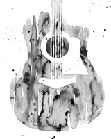 Guitar Flow III Fine Art Print
