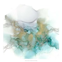 Interwoven Metallics I Fine Art Print